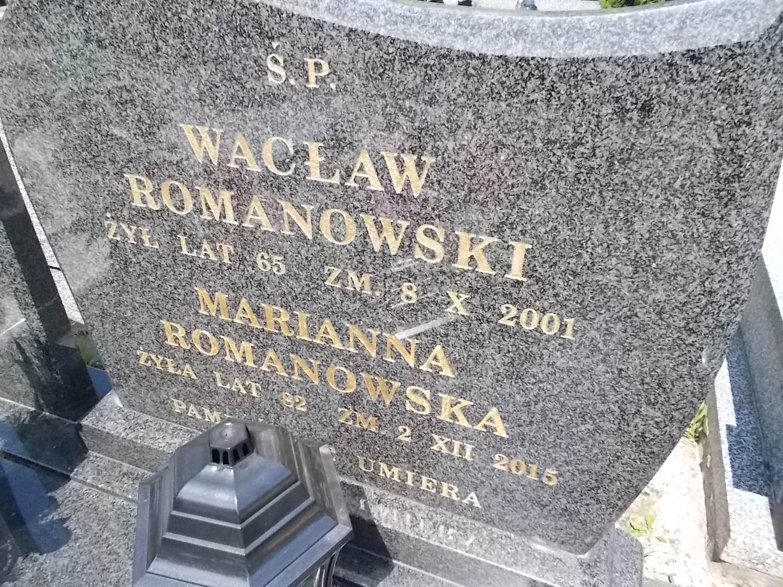 Wacław Romanowski Pabianice - Grobonet - Wyszukiwarka osób pochowanych