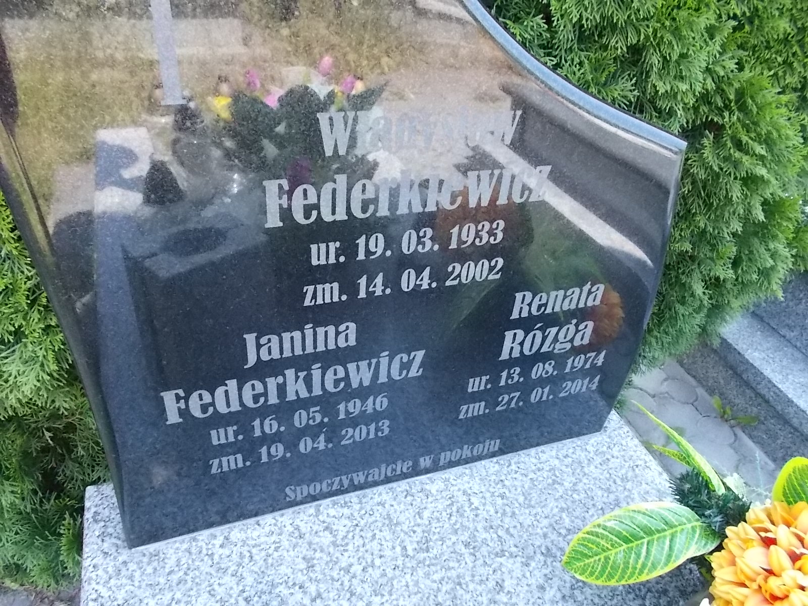 Janina Federkiewicz 1946 Pabianice - Grobonet - Wyszukiwarka osób pochowanych