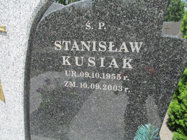 Urszula Kusiak 1956 Pabianice - Grobonet - Wyszukiwarka osób pochowanych