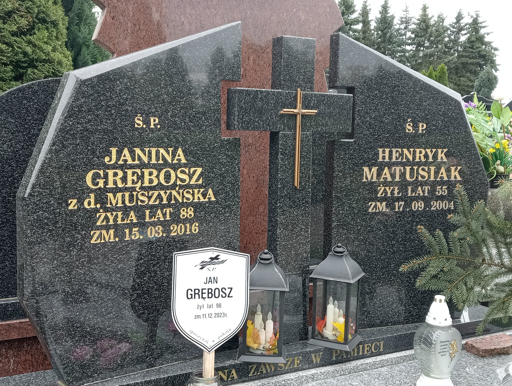Jan Grębosz 1925 Pabianice - Grobonet - Wyszukiwarka osób pochowanych