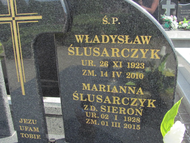 Władysław Ślusarczyk 1923 Pabianice - Grobonet - Wyszukiwarka osób pochowanych