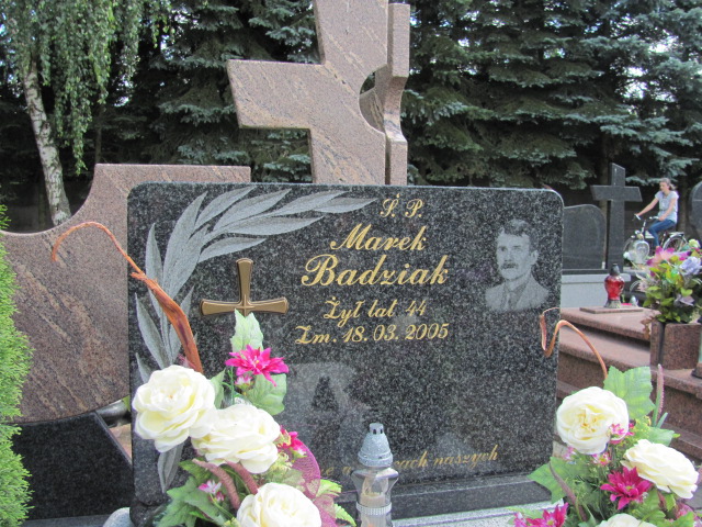 Marek Badziak 1960 Pabianice - Grobonet - Wyszukiwarka osób pochowanych
