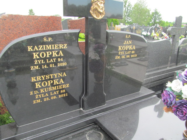 Jan Kopka 1950 Pabianice - Grobonet - Wyszukiwarka osób pochowanych