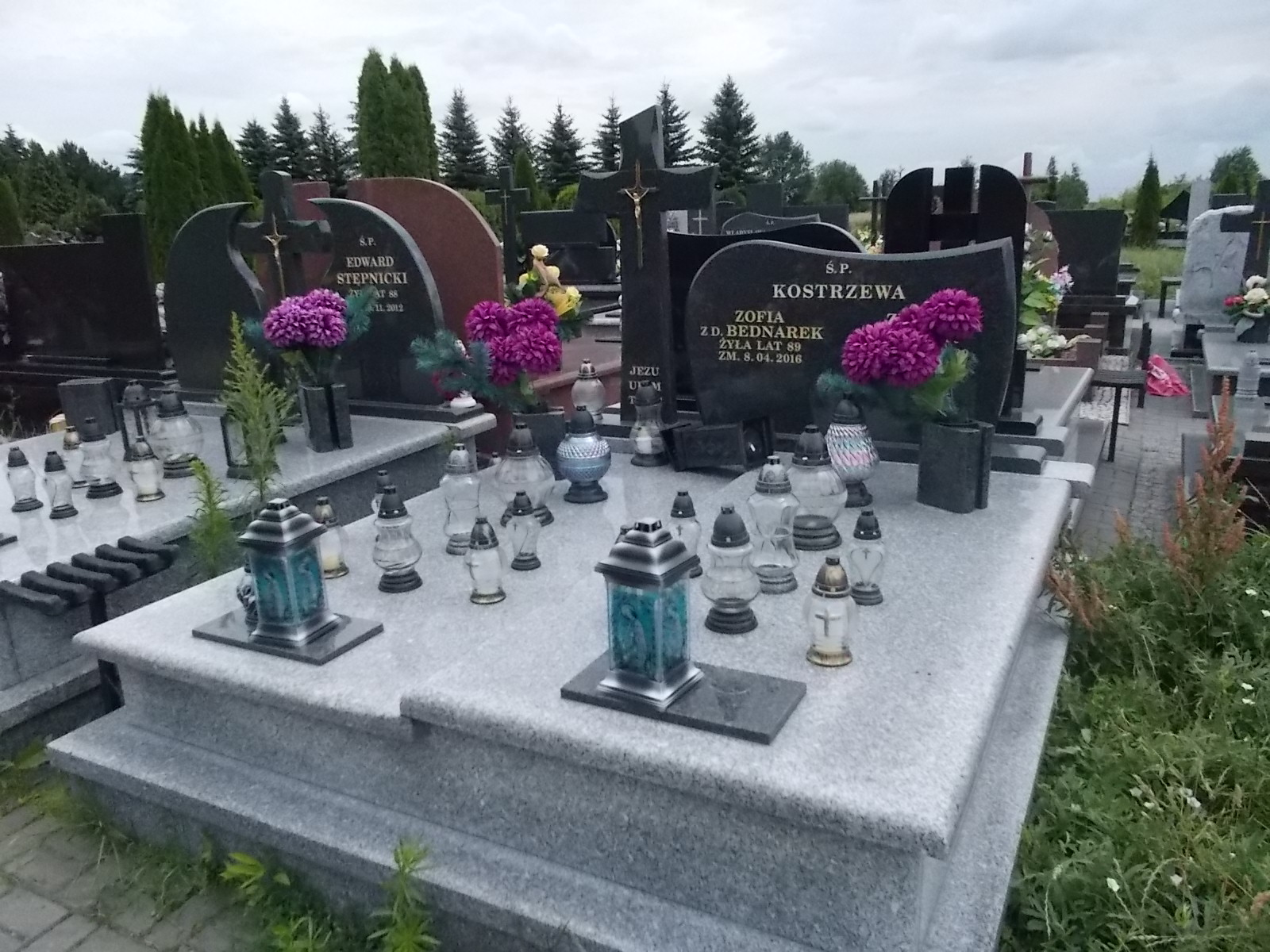 Grób Zofia Kostrzewa