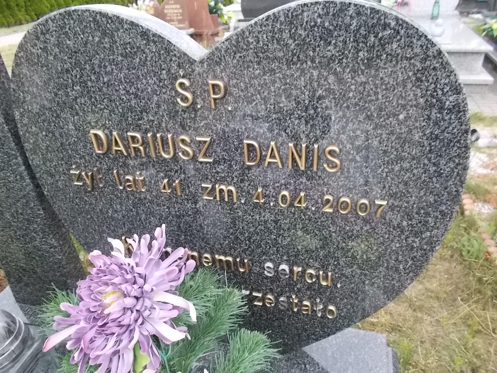 Dariusz Danis Pabianice - Grobonet - Wyszukiwarka osób pochowanych