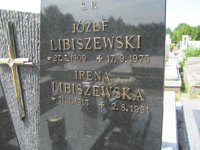 Józef Libiszewski 1909 Pabianice - Grobonet - Wyszukiwarka osób pochowanych