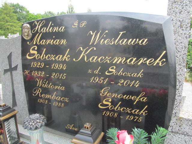 Genowefa Sobczak 1908 Pabianice - Grobonet - Wyszukiwarka osób pochowanych