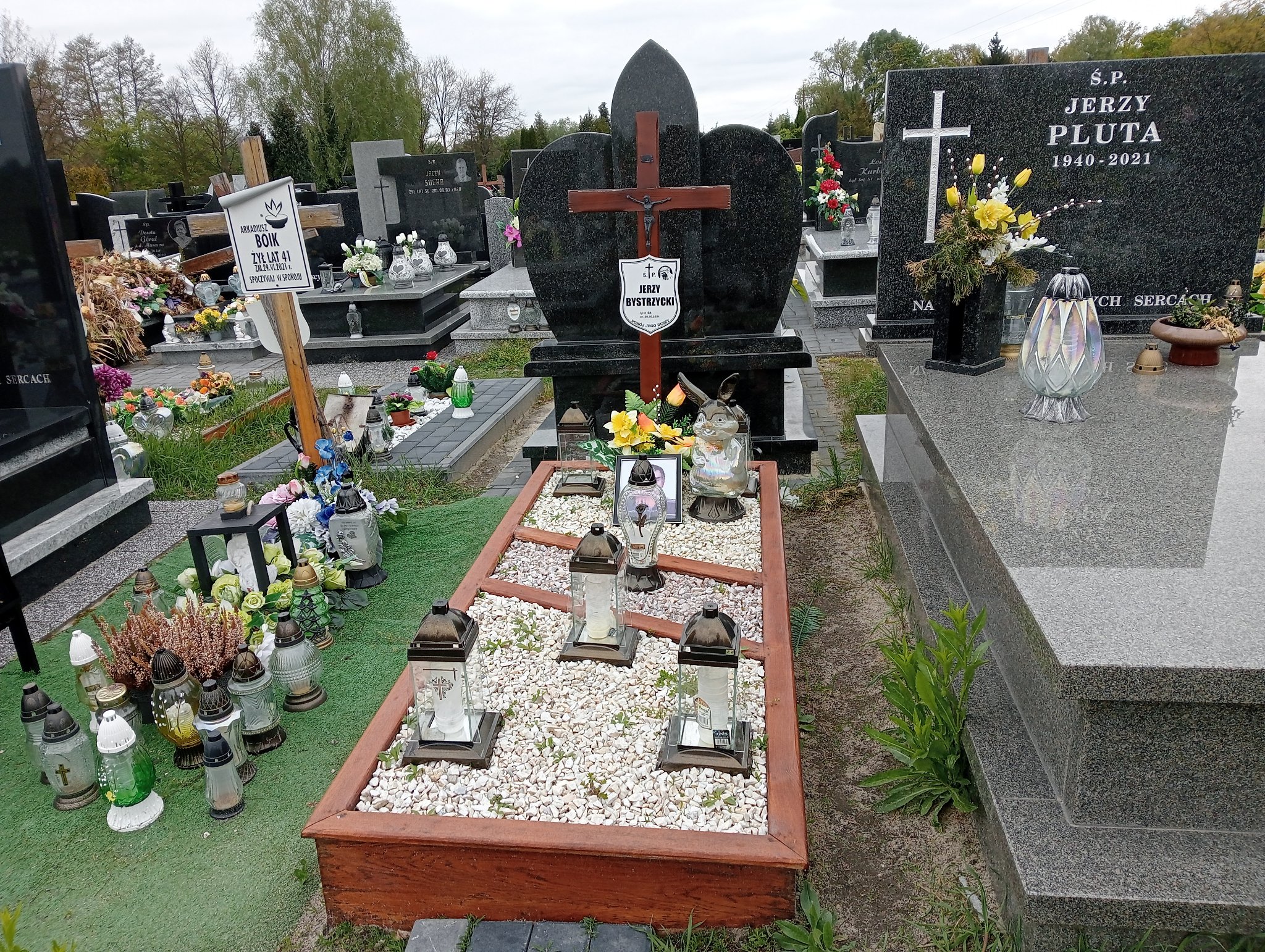 Jerzy Bystrzycki 1957 Pabianice - Grobonet - Wyszukiwarka osób pochowanych