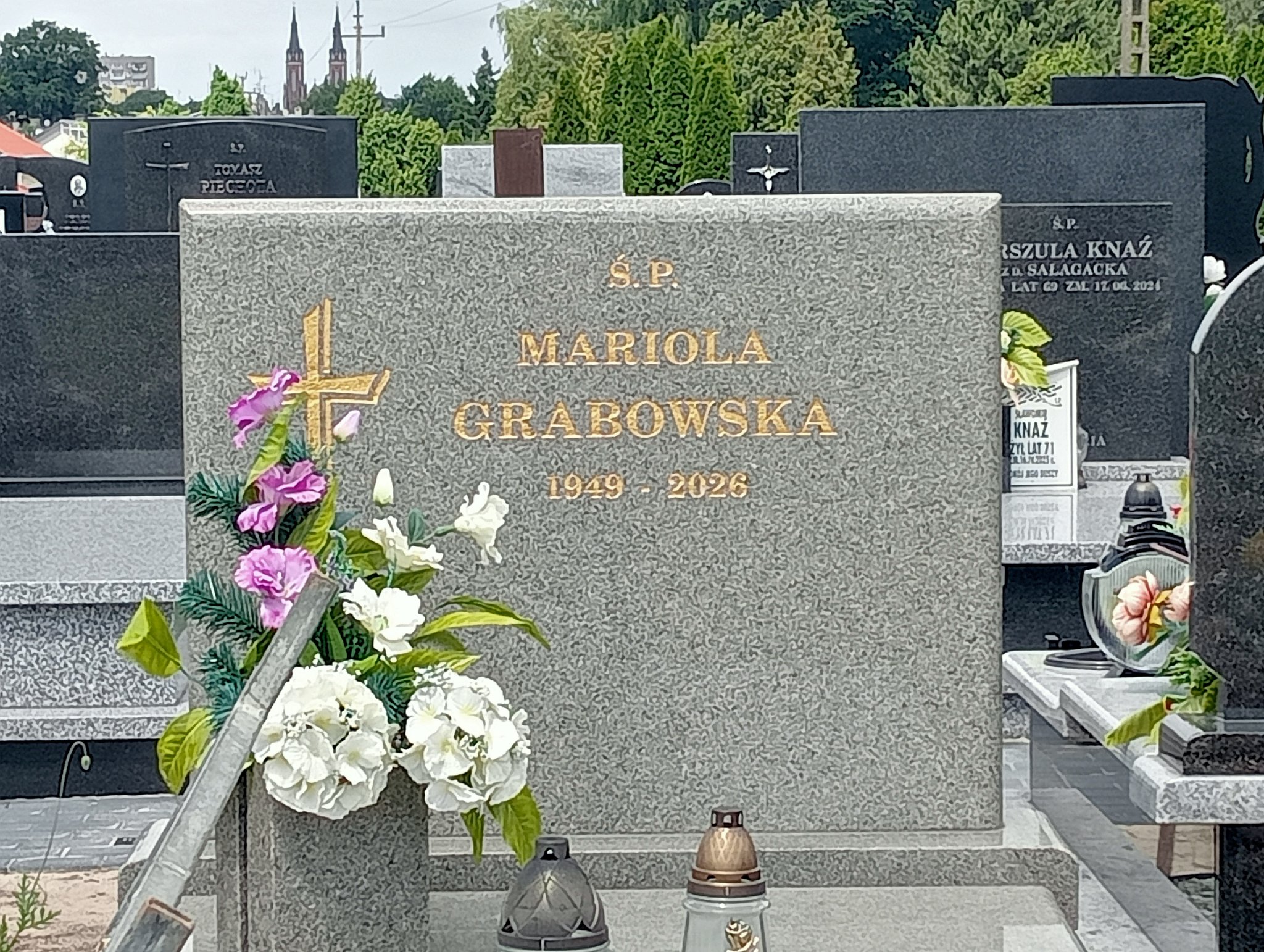 Mariola Grabowska 1949 Pabianice - Grobonet - Wyszukiwarka osób pochowanych