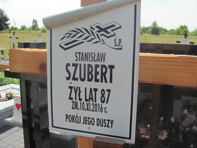 Stanisław Szubert 1929 Pabianice - Grobonet - Wyszukiwarka osób pochowanych