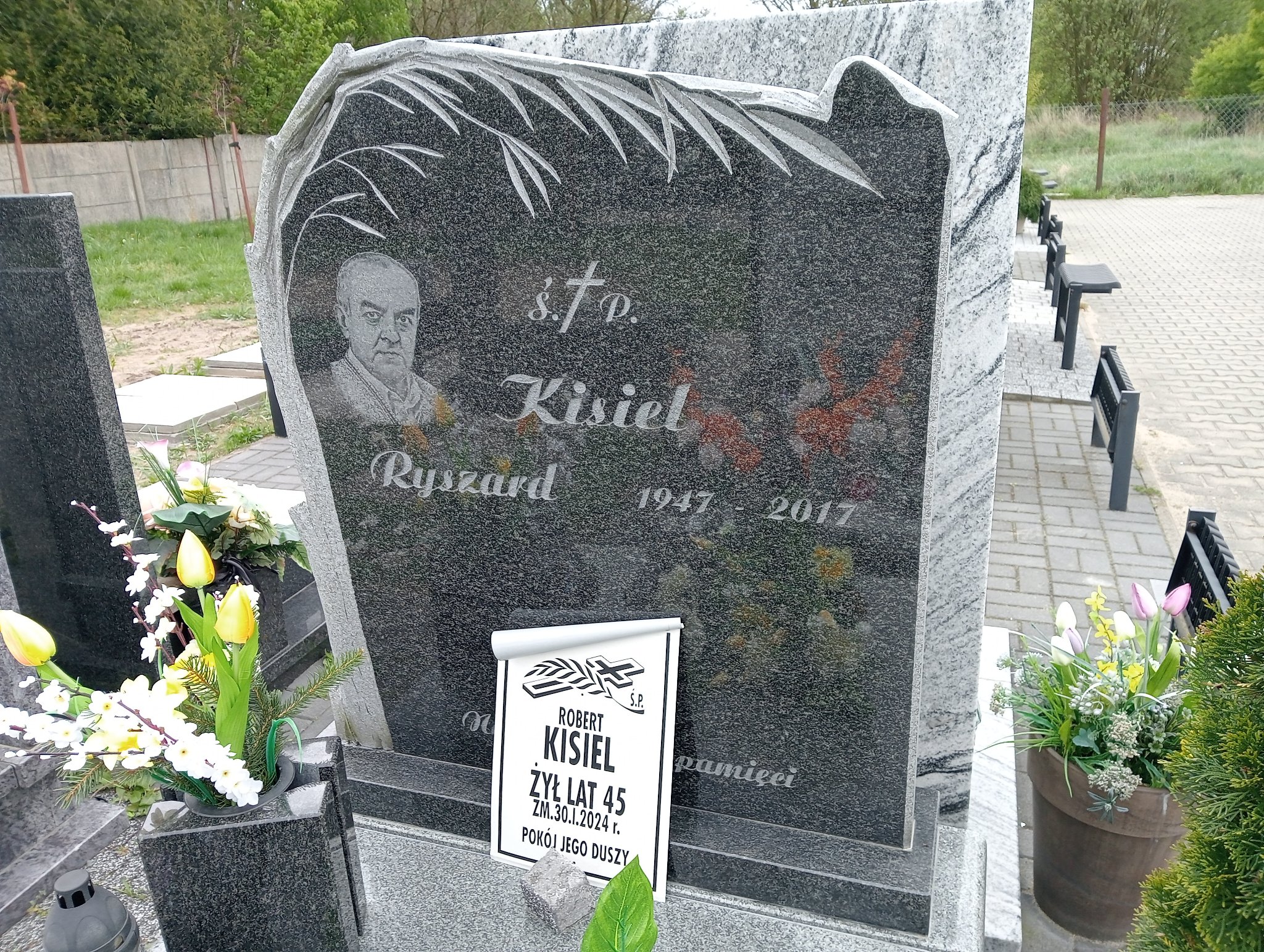 Ryszard Kisiel 1947 Pabianice - Grobonet - Wyszukiwarka osób pochowanych