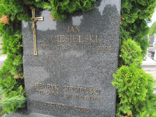 Henryk Ciesielski Pabianice - Grobonet - Wyszukiwarka osób pochowanych