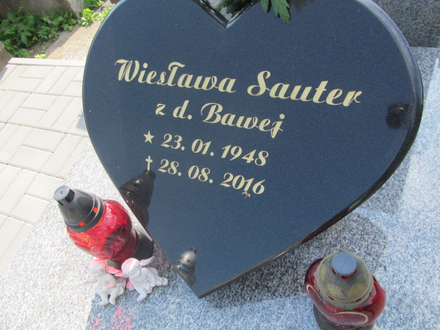Wiesława Sauter 1948 Pabianice - Grobonet - Wyszukiwarka osób pochowanych