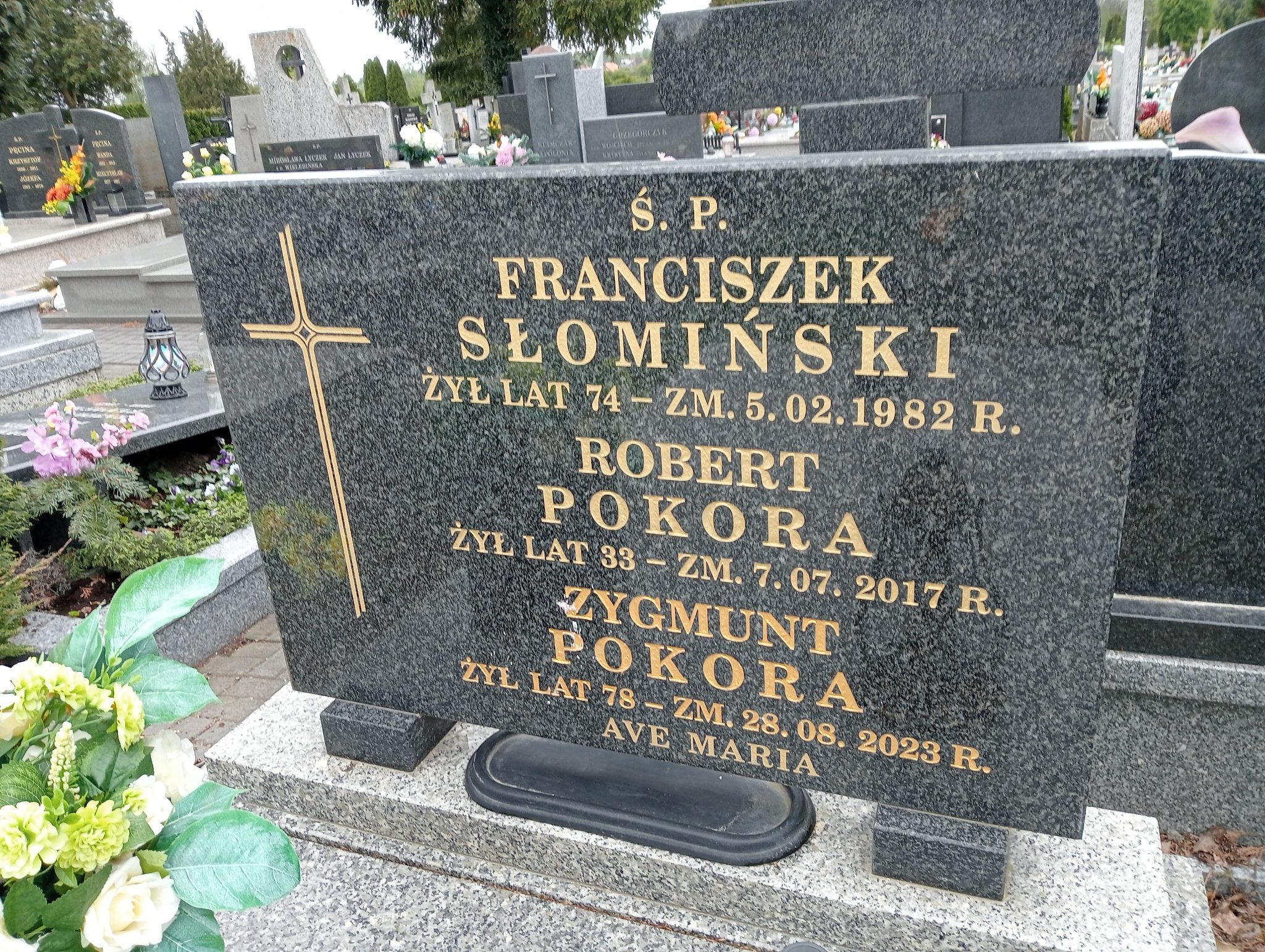 Franciszek Słomiński 1908 Pabianice - Grobonet - Wyszukiwarka osób pochowanych