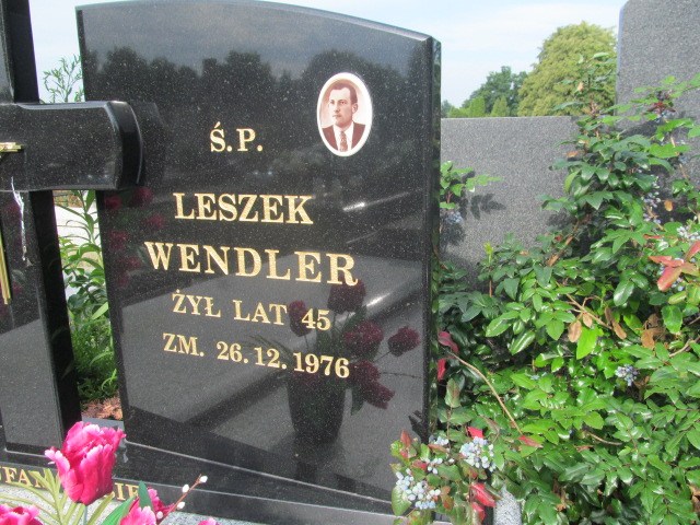 Leszek Wendler 1931 Pabianice - Grobonet - Wyszukiwarka osób pochowanych