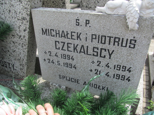 Piotr Czekalski 1994 Pabianice - Grobonet - Wyszukiwarka osób pochowanych