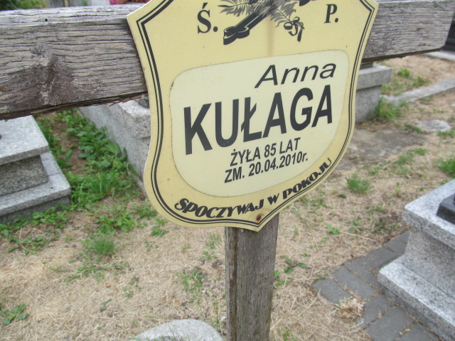 Anna Kułaga Pabianice - Grobonet - Wyszukiwarka osób pochowanych