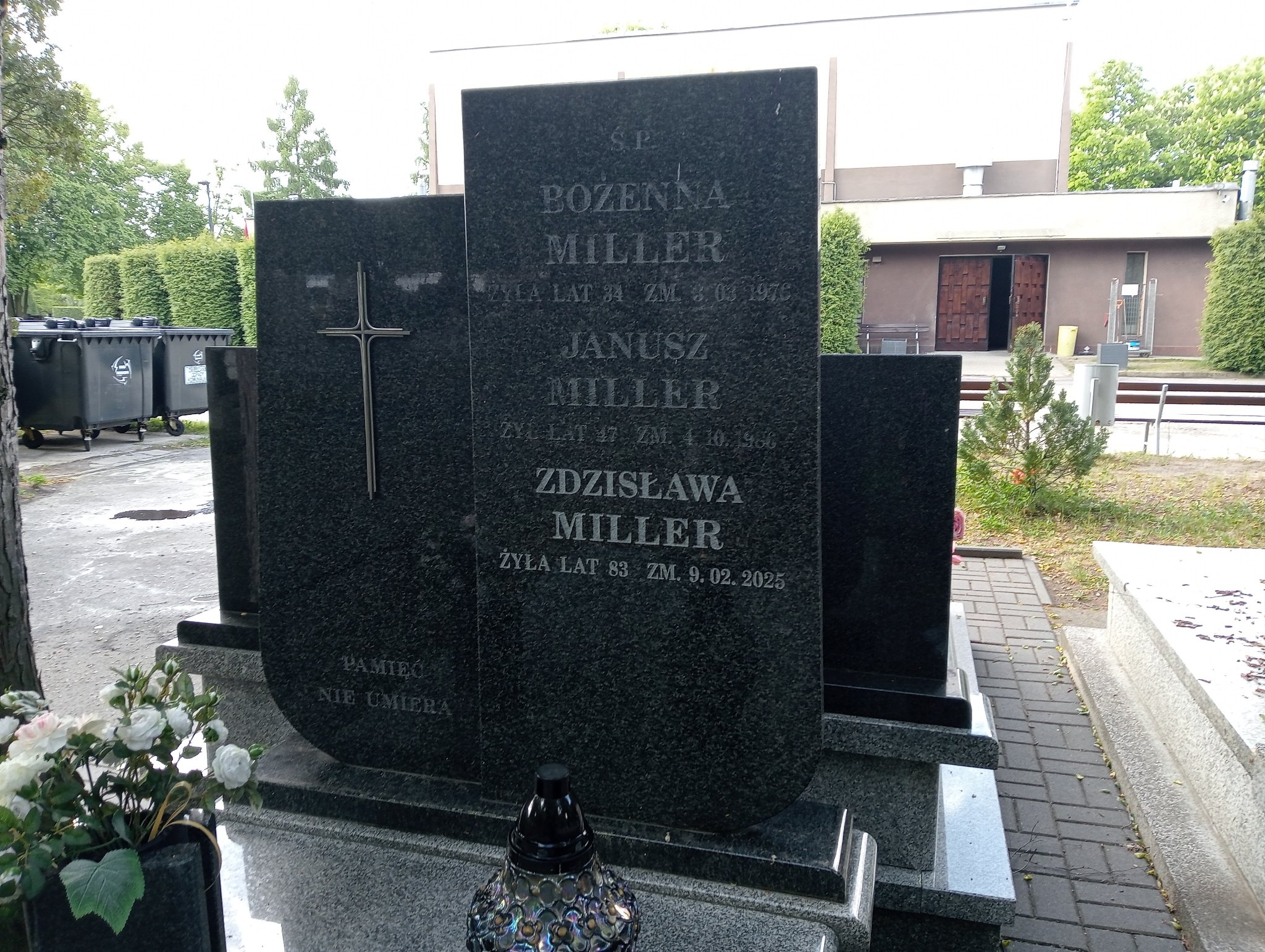 Bożena Miller Pabianice - Grobonet - Wyszukiwarka osób pochowanych