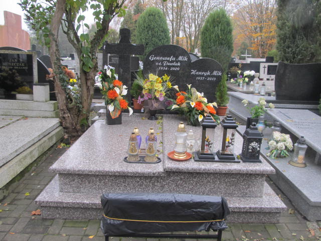 Grób Henryk Mik