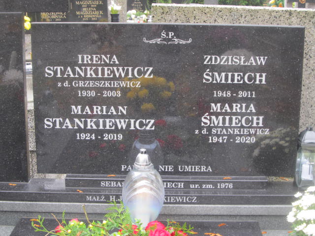 Józef Grzeszkiewicz 1896 Pabianice - Grobonet - Wyszukiwarka osób pochowanych