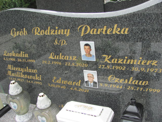 Mieczysław Maślikowski 1927 Pabianice - Grobonet - Wyszukiwarka osób pochowanych