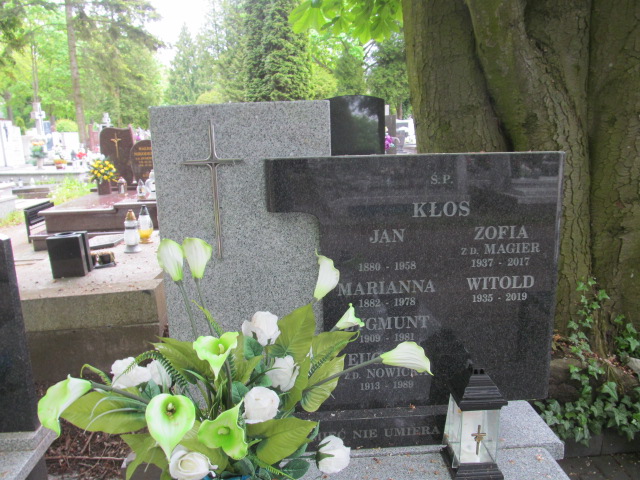 Marianna Kłos 1882 Pabianice - Grobonet - Wyszukiwarka osób pochowanych