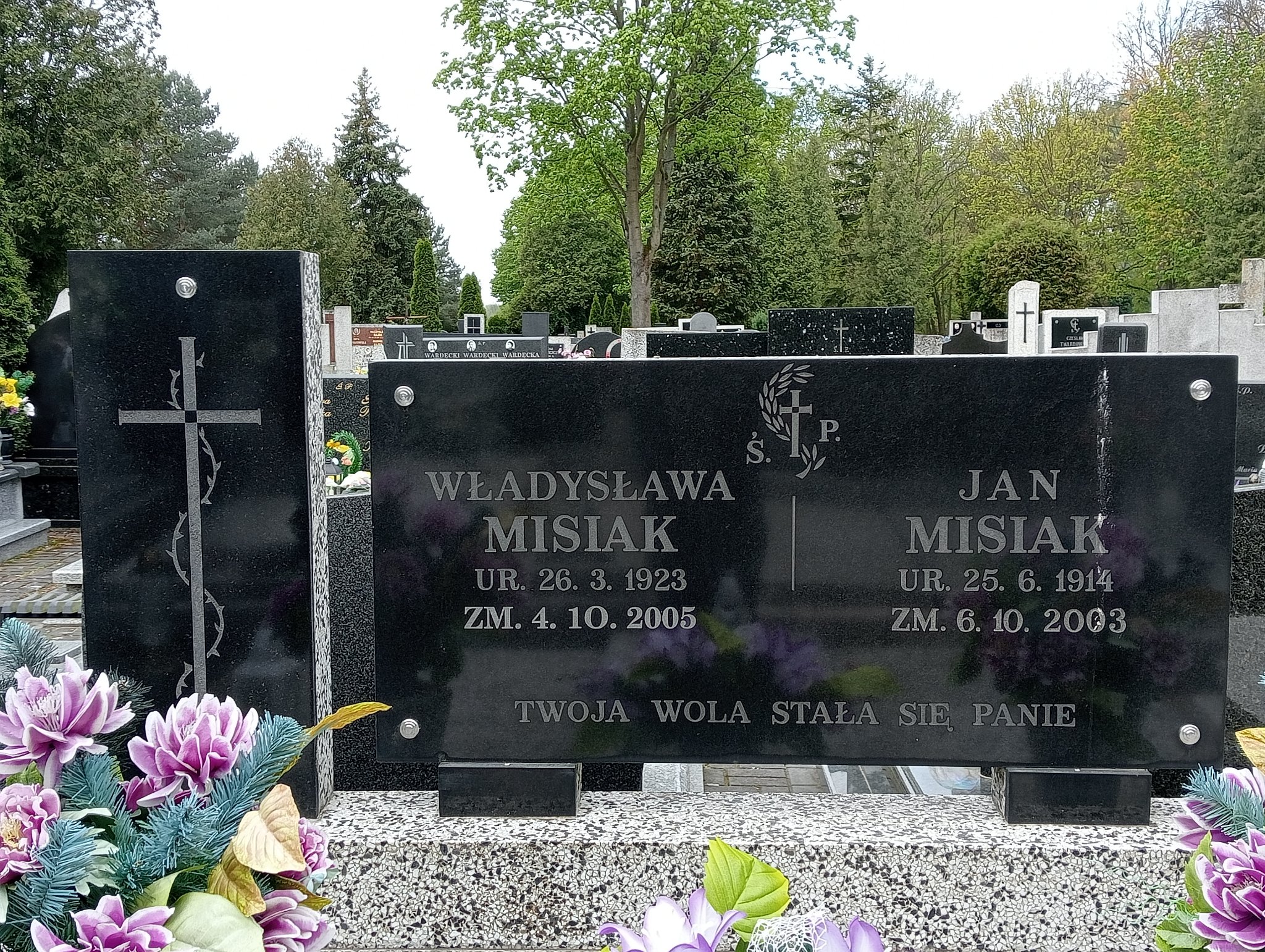 Grób Jan Misiak
