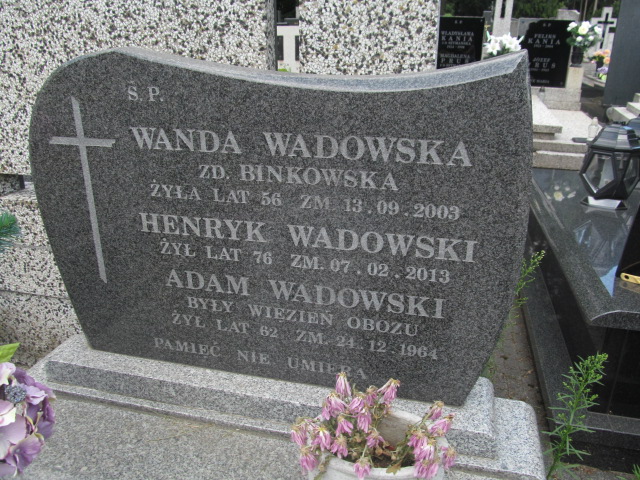 Adam Wadowski 1902 Pabianice - Grobonet - Wyszukiwarka osób pochowanych
