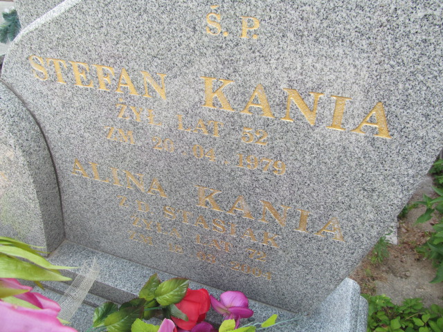 Stefan Kania 1927 Pabianice - Grobonet - Wyszukiwarka osób pochowanych