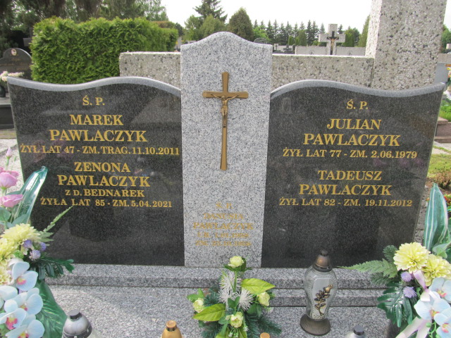 Zenona Pawlaczyk 1935 Pabianice - Grobonet - Wyszukiwarka osób pochowanych