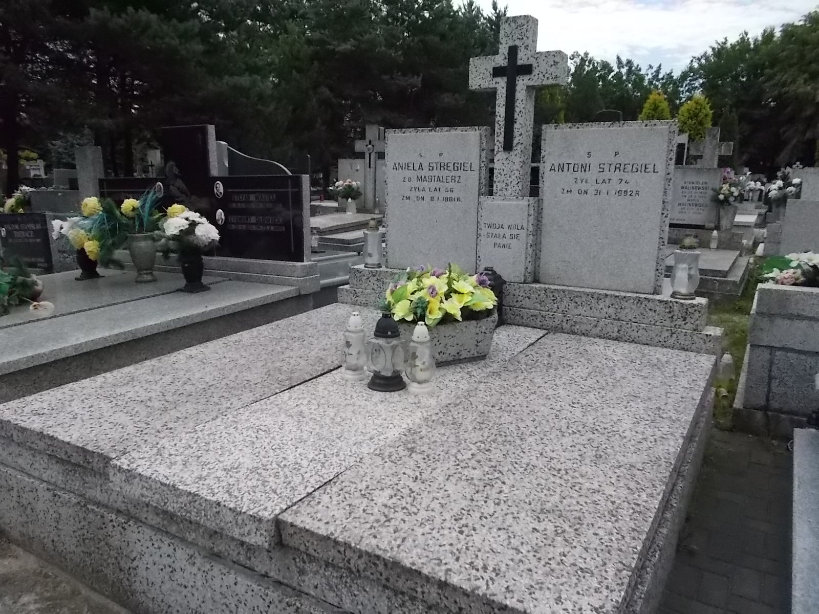 Grób Antoni Stręgiel